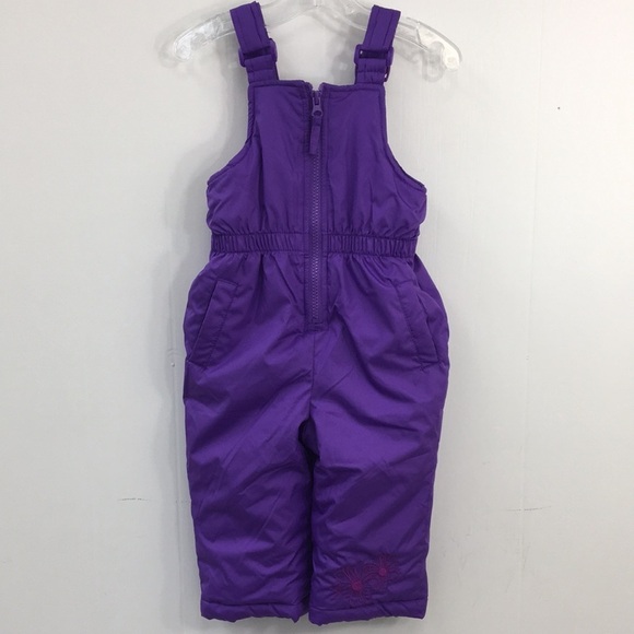 Pink Platinum Purple Daisy Print Coat Bib Set Size 12 M EXCELLENT Condition - Picture 5 of 9